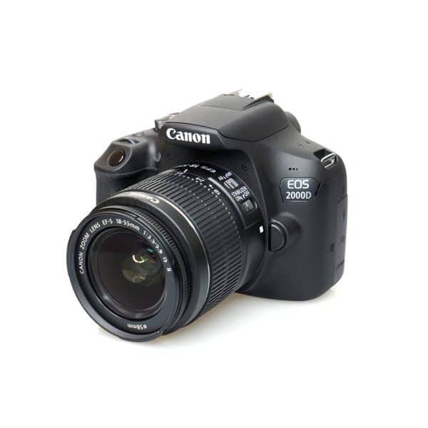 Canon EOS 2000D DSLR Camera with 18-55mm Lens - Image 2