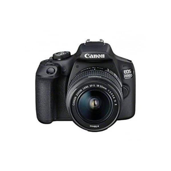 Canon EOS 2000D DSLR Camera with 18-55mm Lens